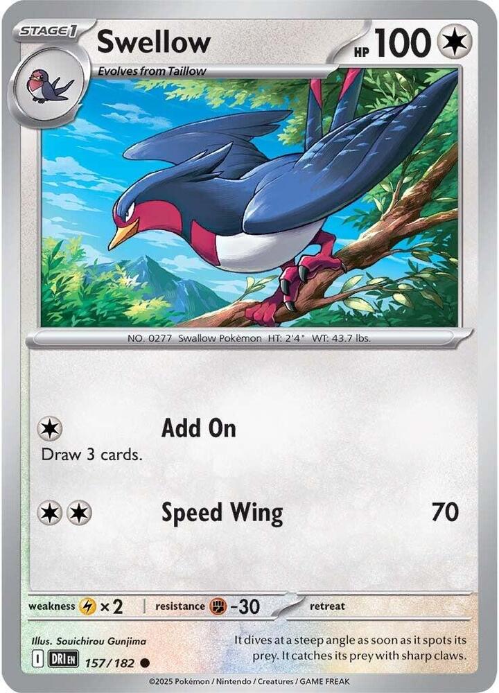 157 DRI Swellow