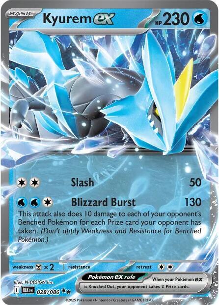 028 BLK Kyurem ex