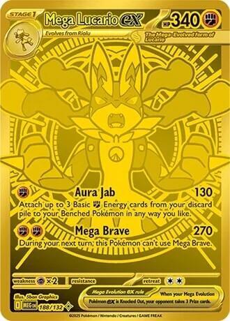 188 ME01 Mega Lucario ex