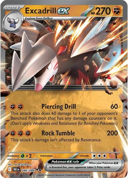 046 BLK Excadrill ex