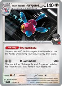 155 DRI Team Rockets Porygon-Z