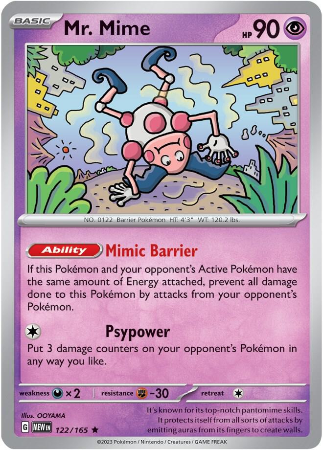 122 MEW Mr. Mime