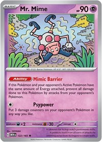 122 MEW Mr. Mime