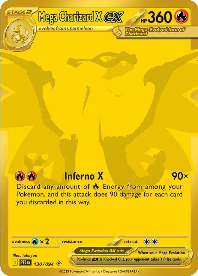 130 ME02 Mega Charizard X ex