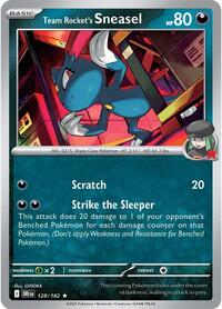128 DRI Team Rockets Sneasel