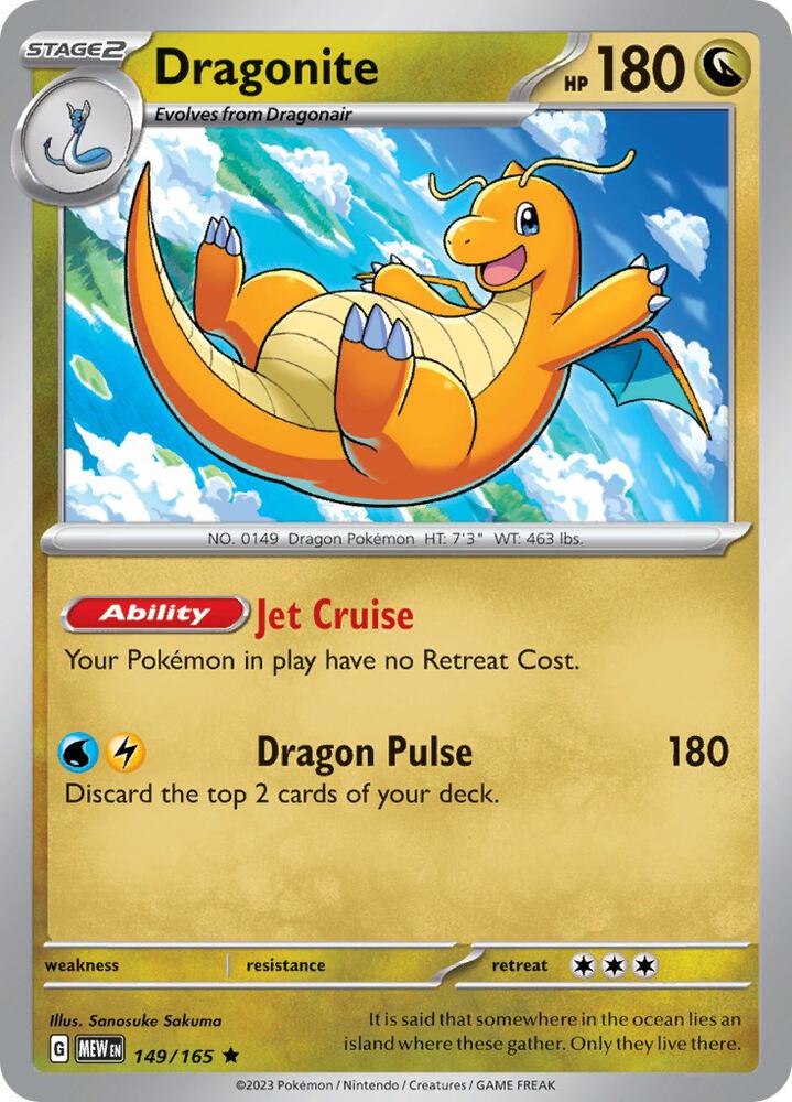 149 MEW Dragonite