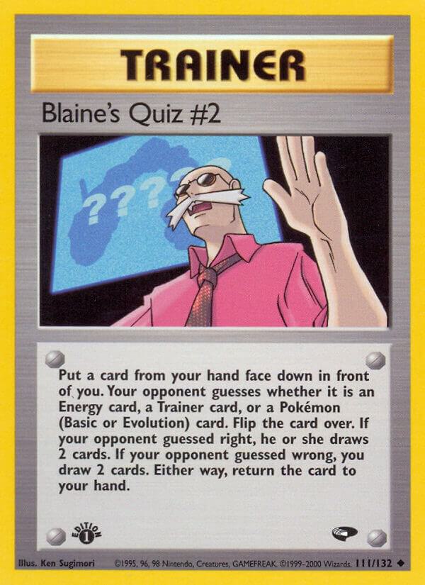 111 Blaines Quiz #2