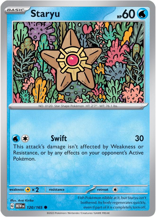 120 MEW Staryu