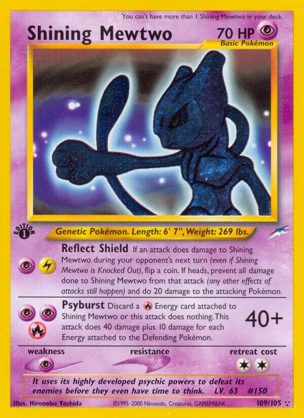 109 Shining Mewtwo