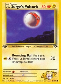 086 Lt. Surges Voltorb