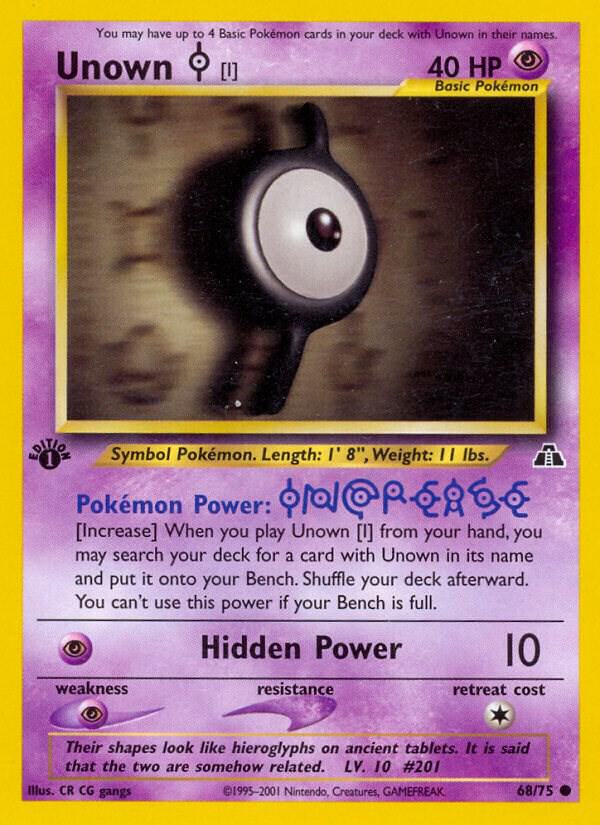 068 Unown [I]