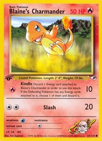 061 Blaines Charmander