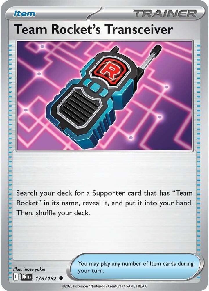 178 DRI Team Rockets Transceiver