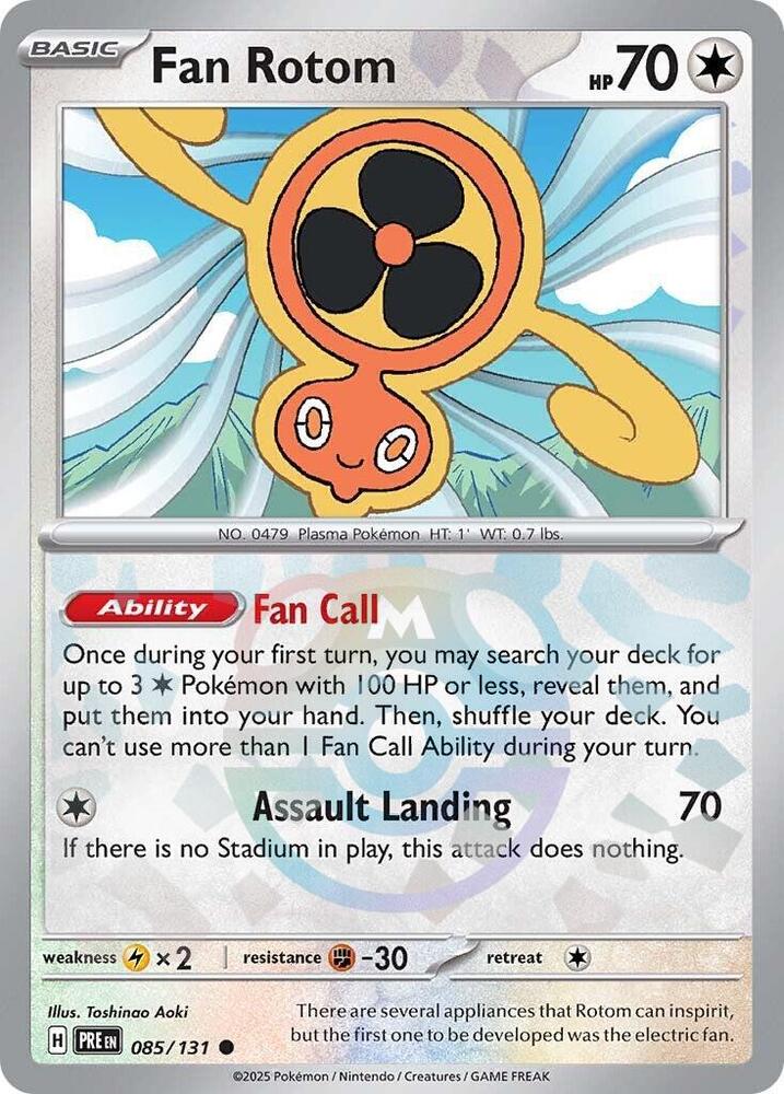 085 Fan Rotom
