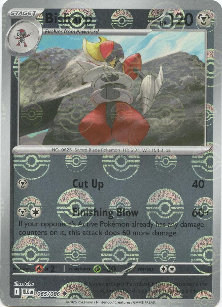 065 BLK Bisharp