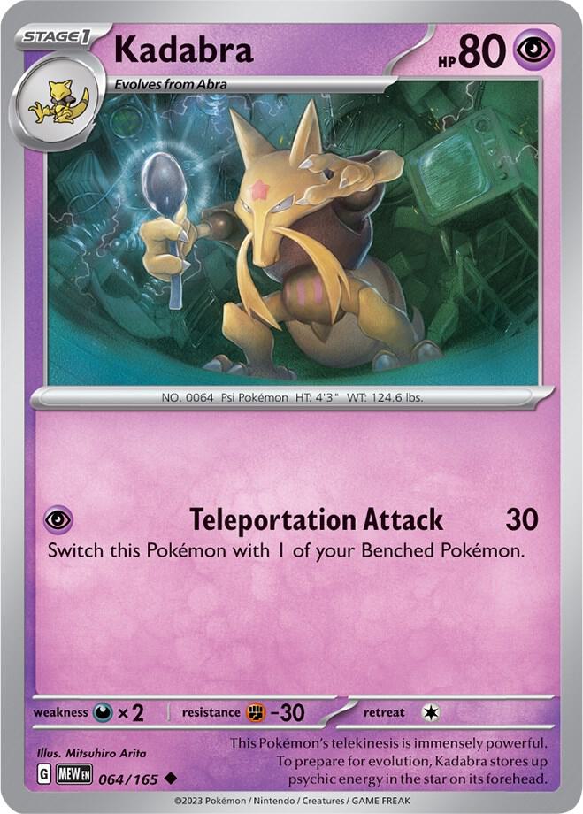 064 MEW Kadabra