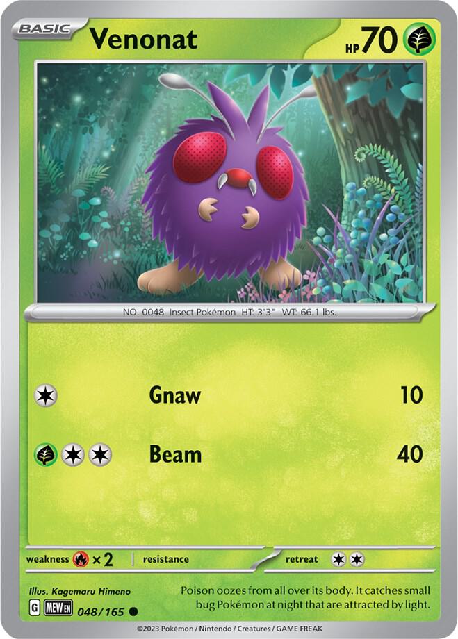 048 MEW Venonat