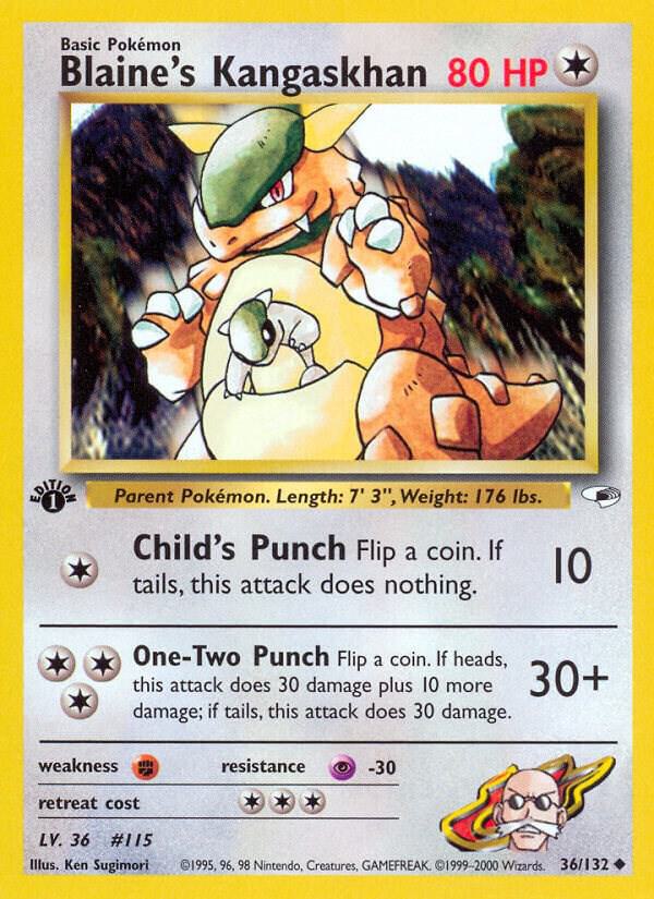 036 Blaines Kangaskhan
