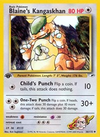 036 Blaines Kangaskhan
