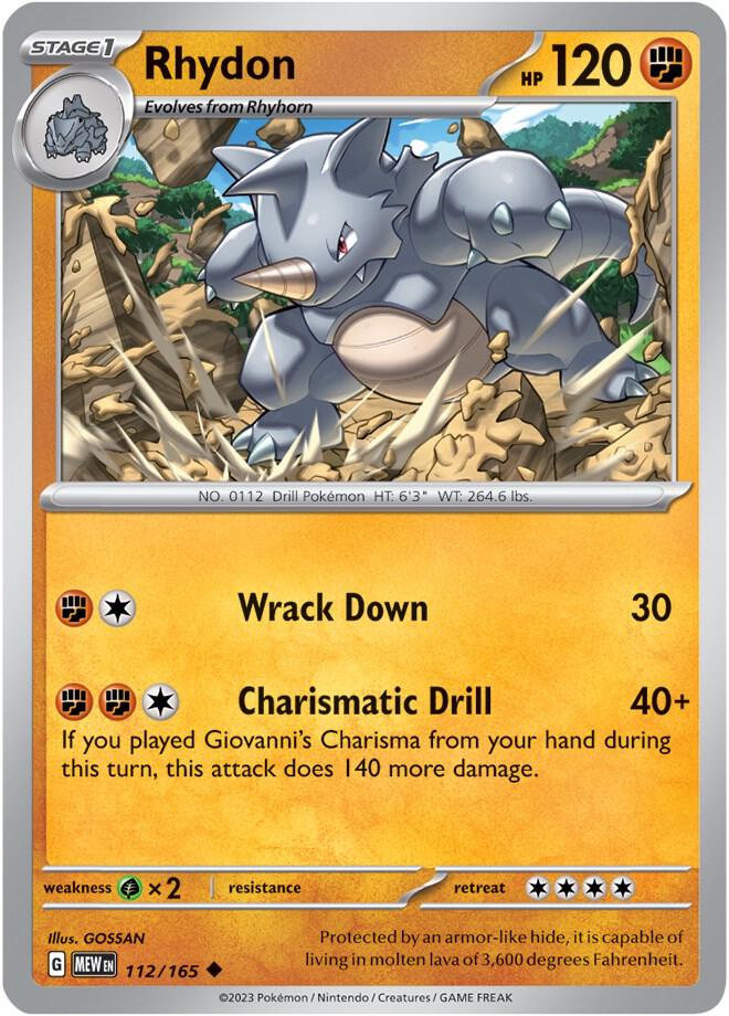 112 MEW Rhydon