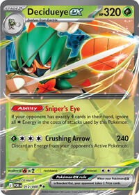012 ME03 Decidueye ex