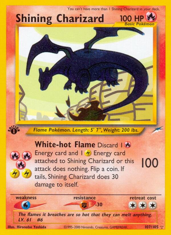 107 Shining Charizard