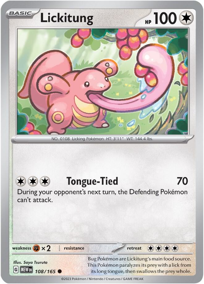 108 MEW Lickitung