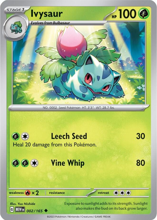 002 MEW Ivysaur