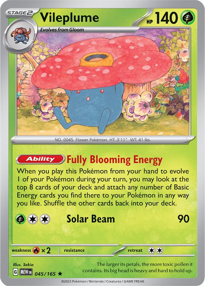 045 MEW Vileplume