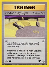 123 Viridian City Gym