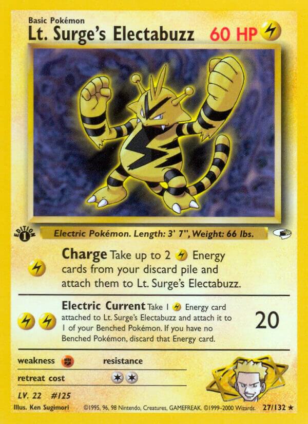 027 Lt. Surges Electabuzz