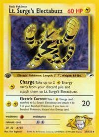027 Lt. Surges Electabuzz