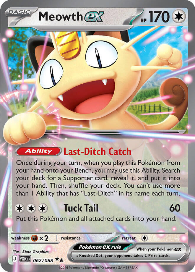 062 ME03 Meowth ex