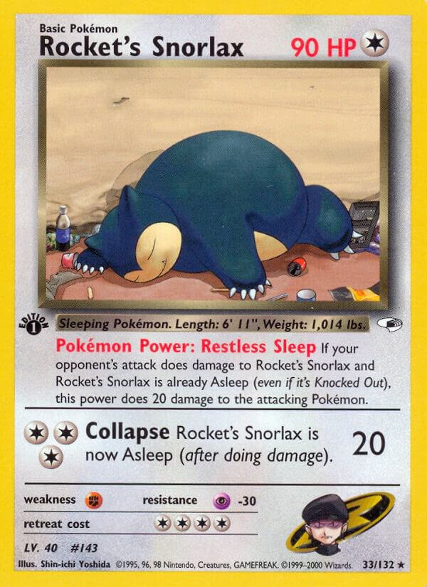033 Rockets Snorlax