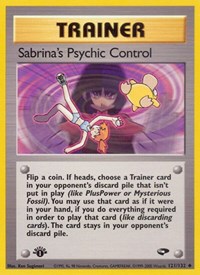 121 Sabrinas Psychic Control