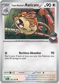 148 DRI Team Rockets Raticate