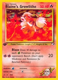 062 Blaines Growlithe