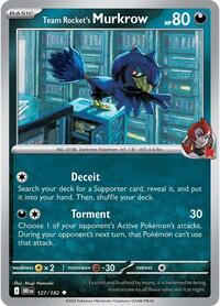 127 DRI Team Rockets Murkrow