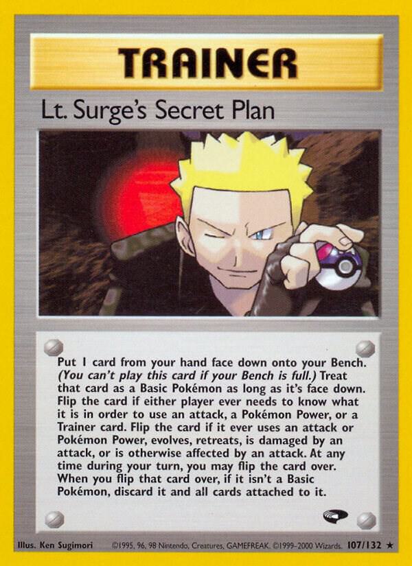107 Lt. Surges Secret Plan