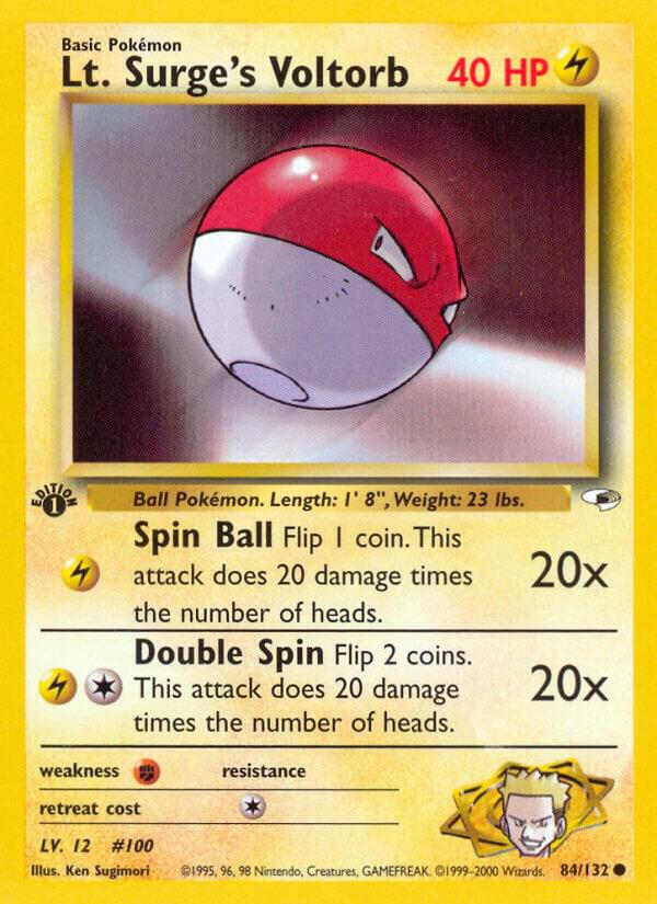 084 Lt. Surges Voltorb