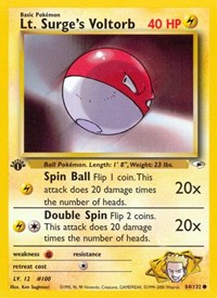 084 Lt. Surges Voltorb