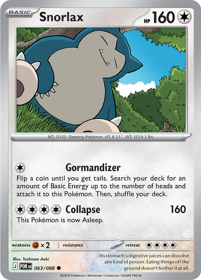 063 ME03 Snorlax