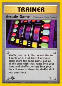 083 Arcade Game (Goldenrod Game Corner)