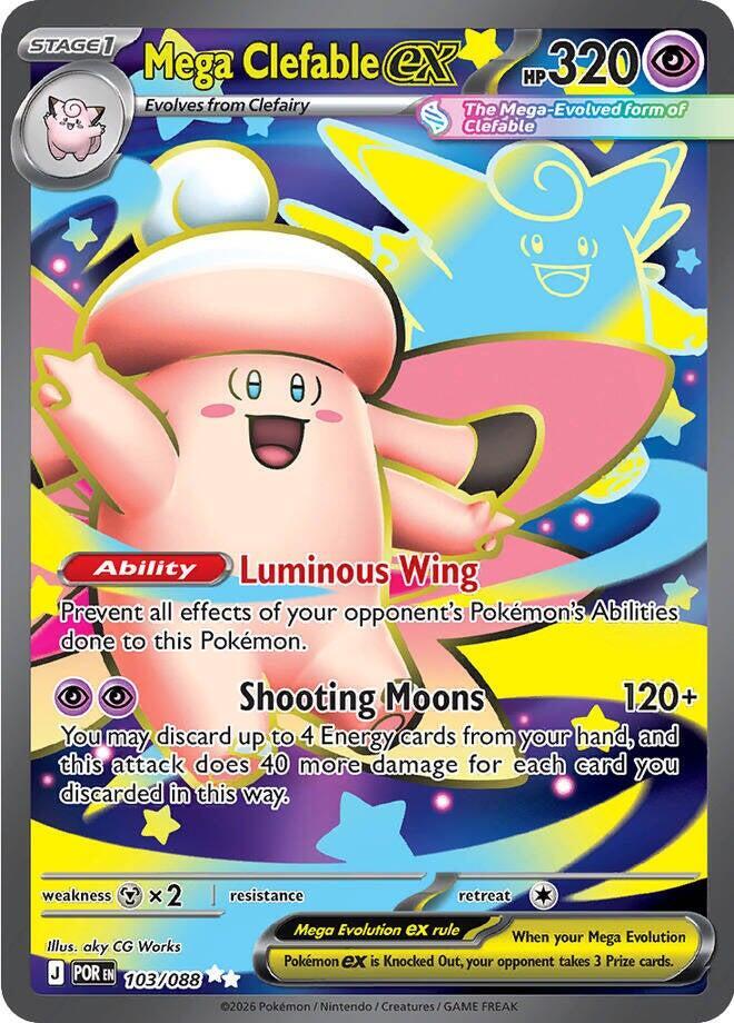 103 ME03 Mega Clefable ex