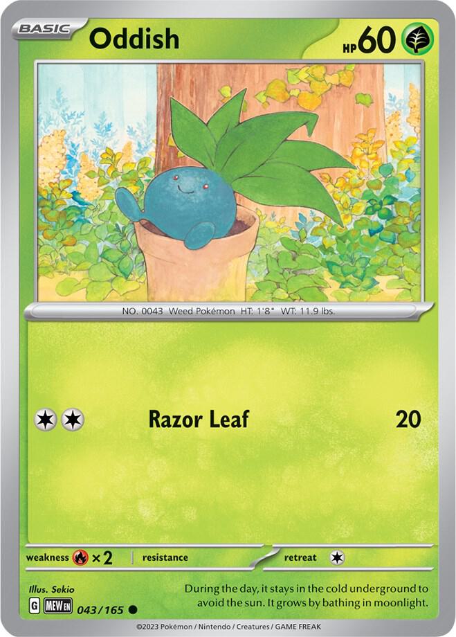 043 MEW Oddish