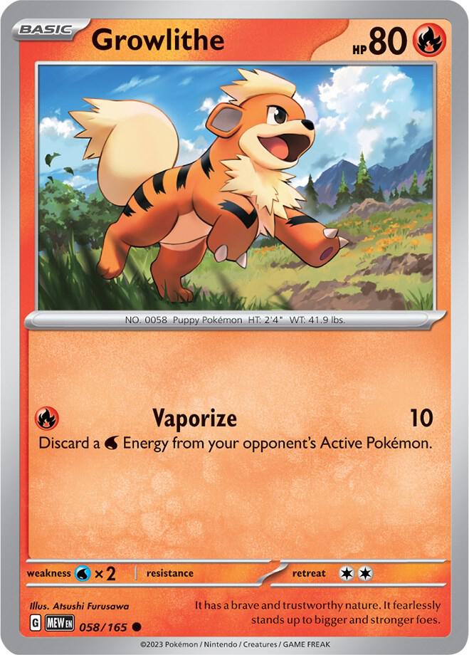 058 MEW Growlithe