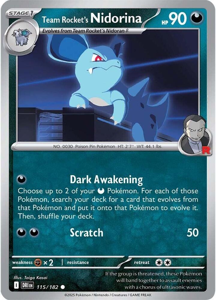 115 DRI Team Rockets Nidorina