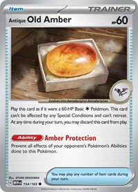 154 MEW Antique Old Amber
