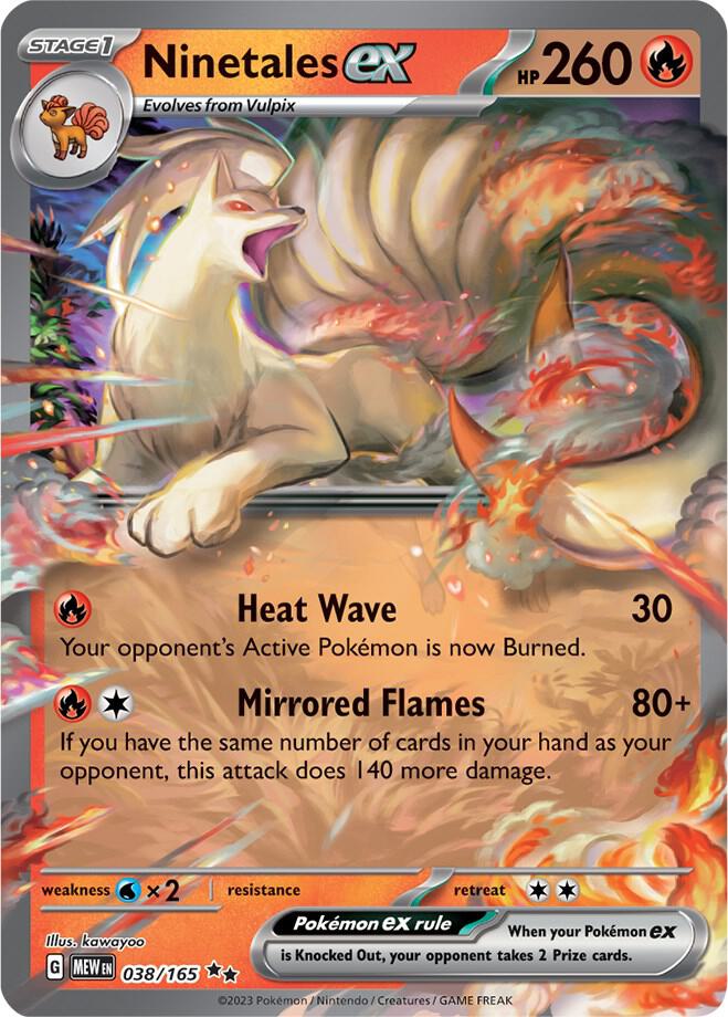 038 MEW Ninetales ex