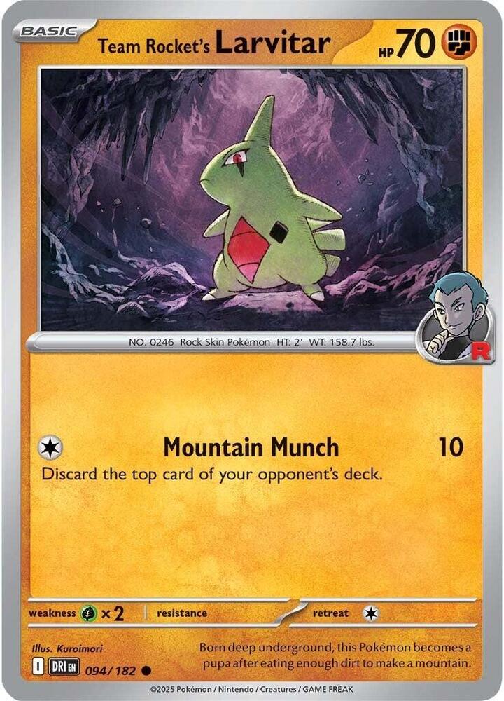 094 DRI Team Rockets Larvitar